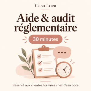Aide & audit réglementaire — 30 minutes